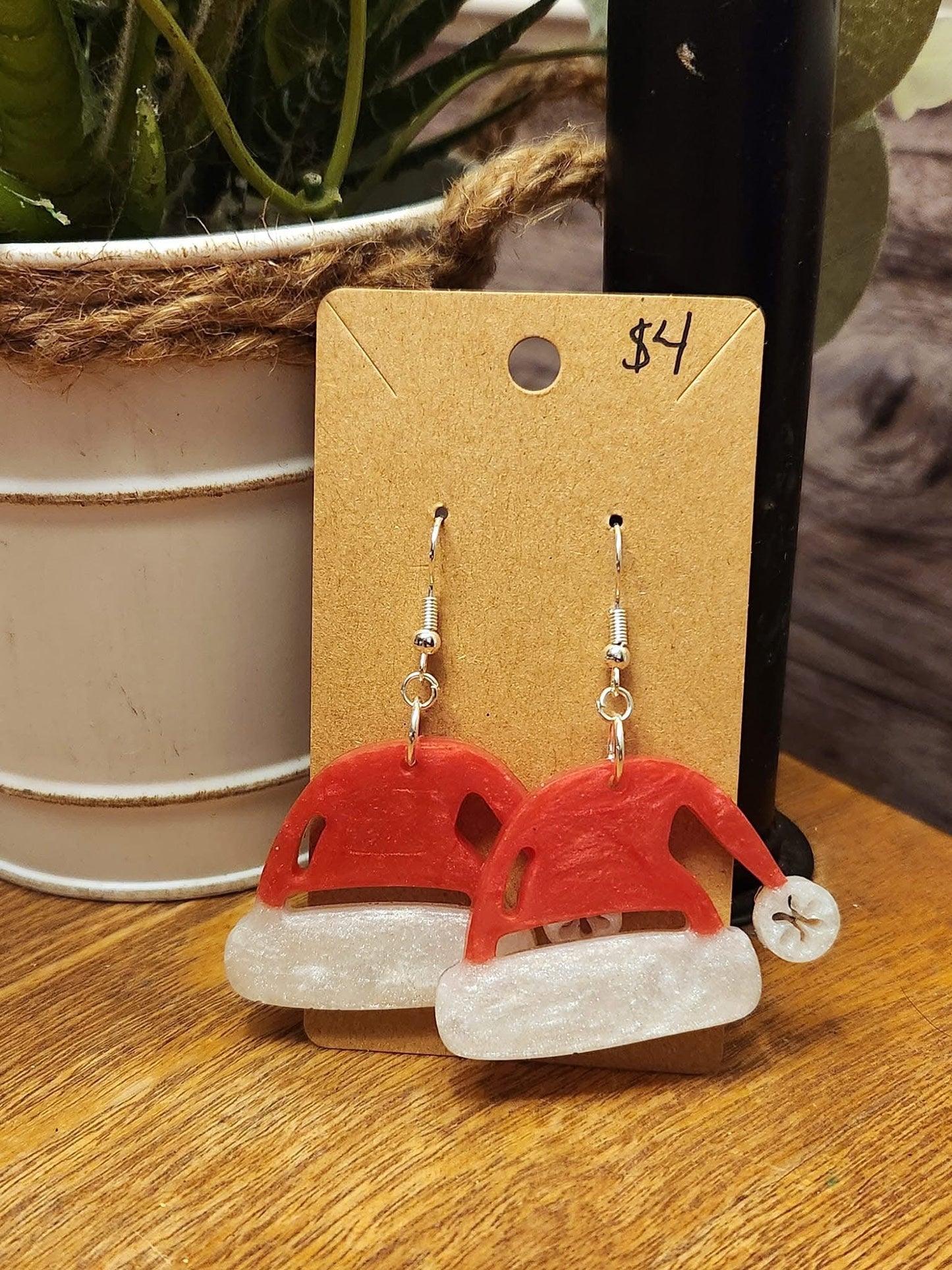Christmas earrings
