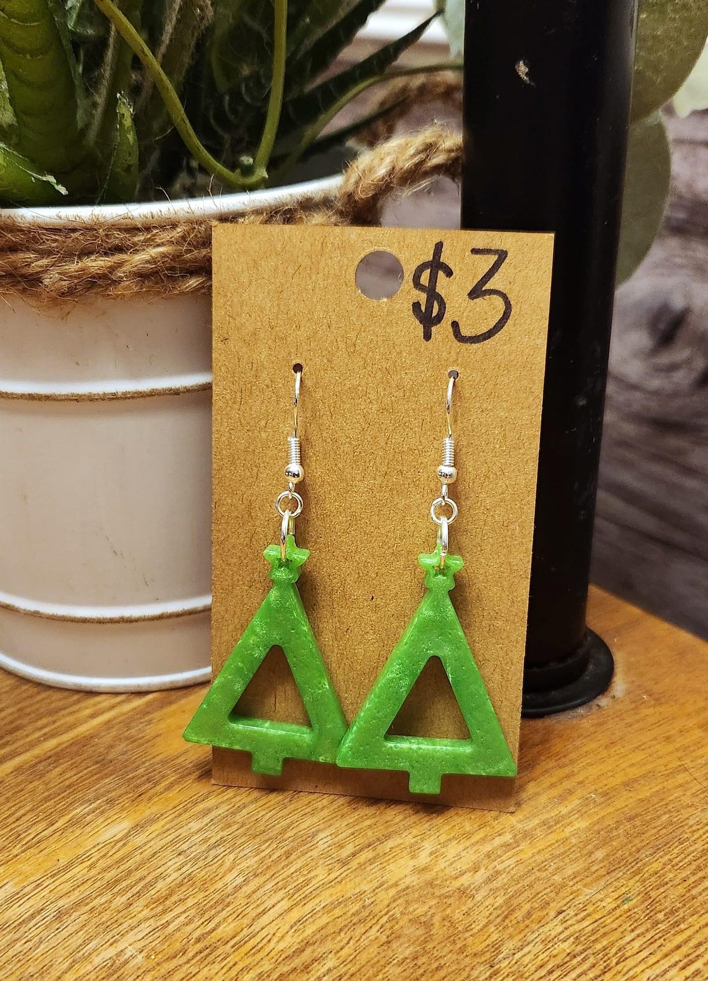 Christmas earrings