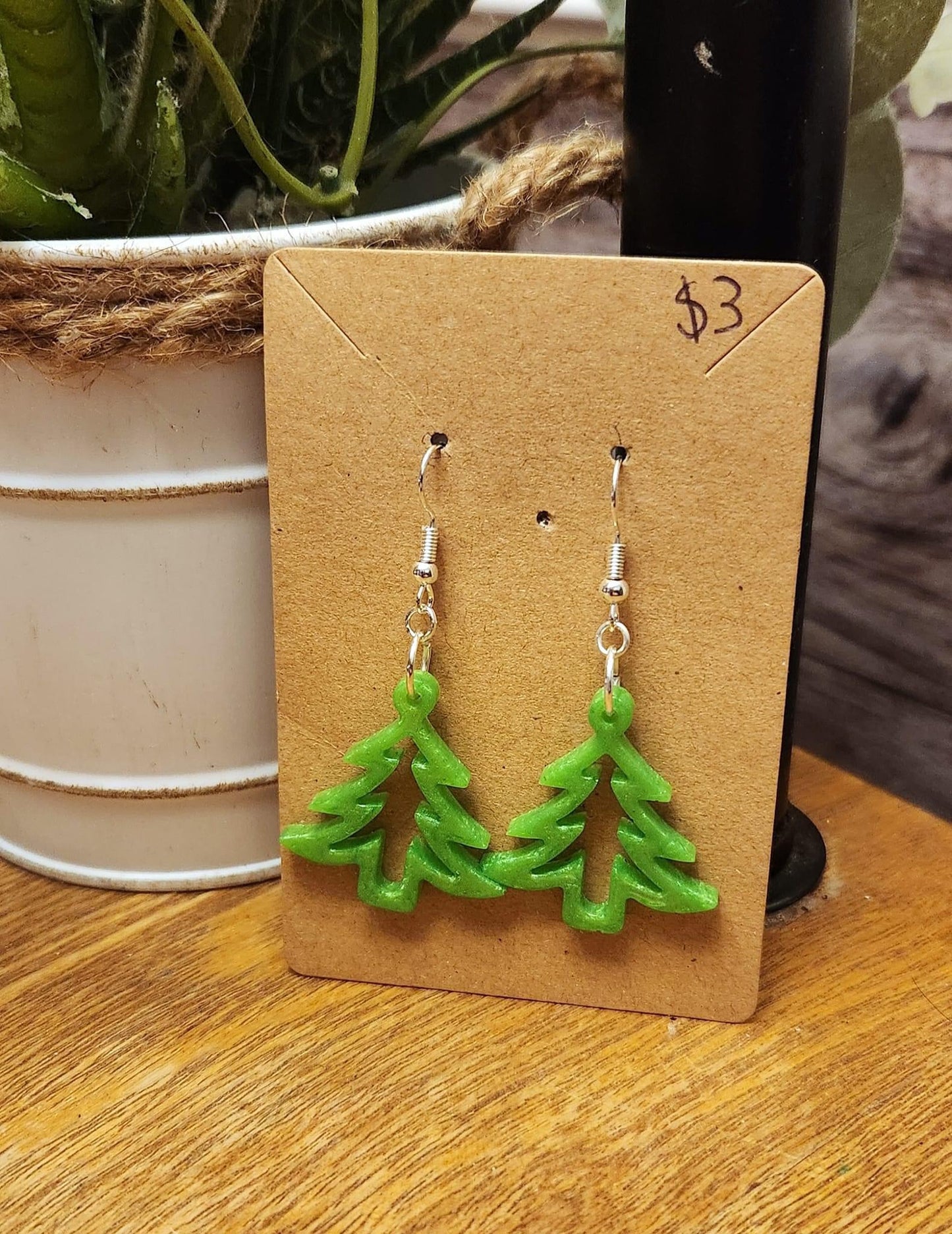 Christmas earrings