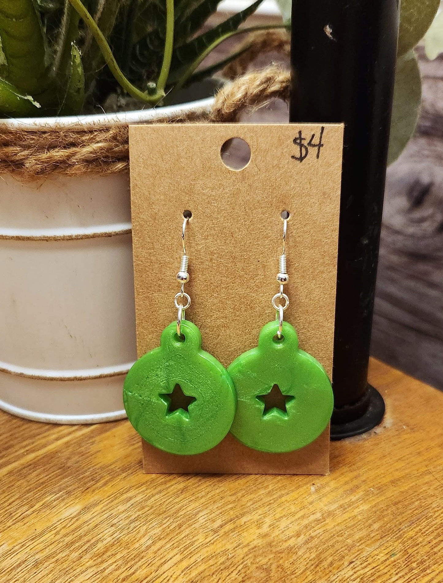 Christmas earrings