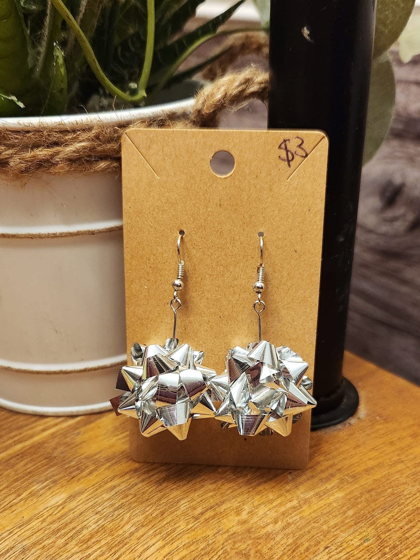 Christmas earrings
