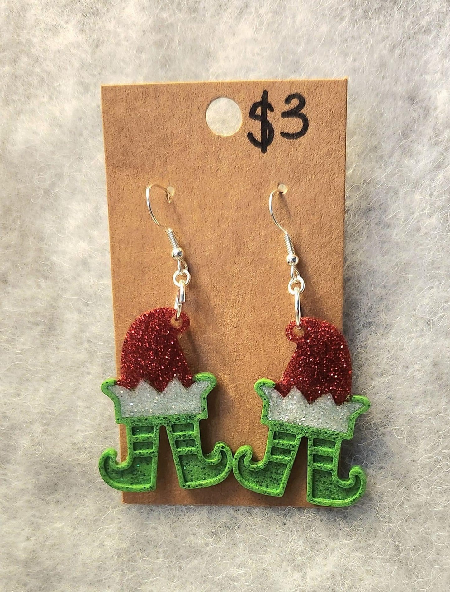 Christmas earrings