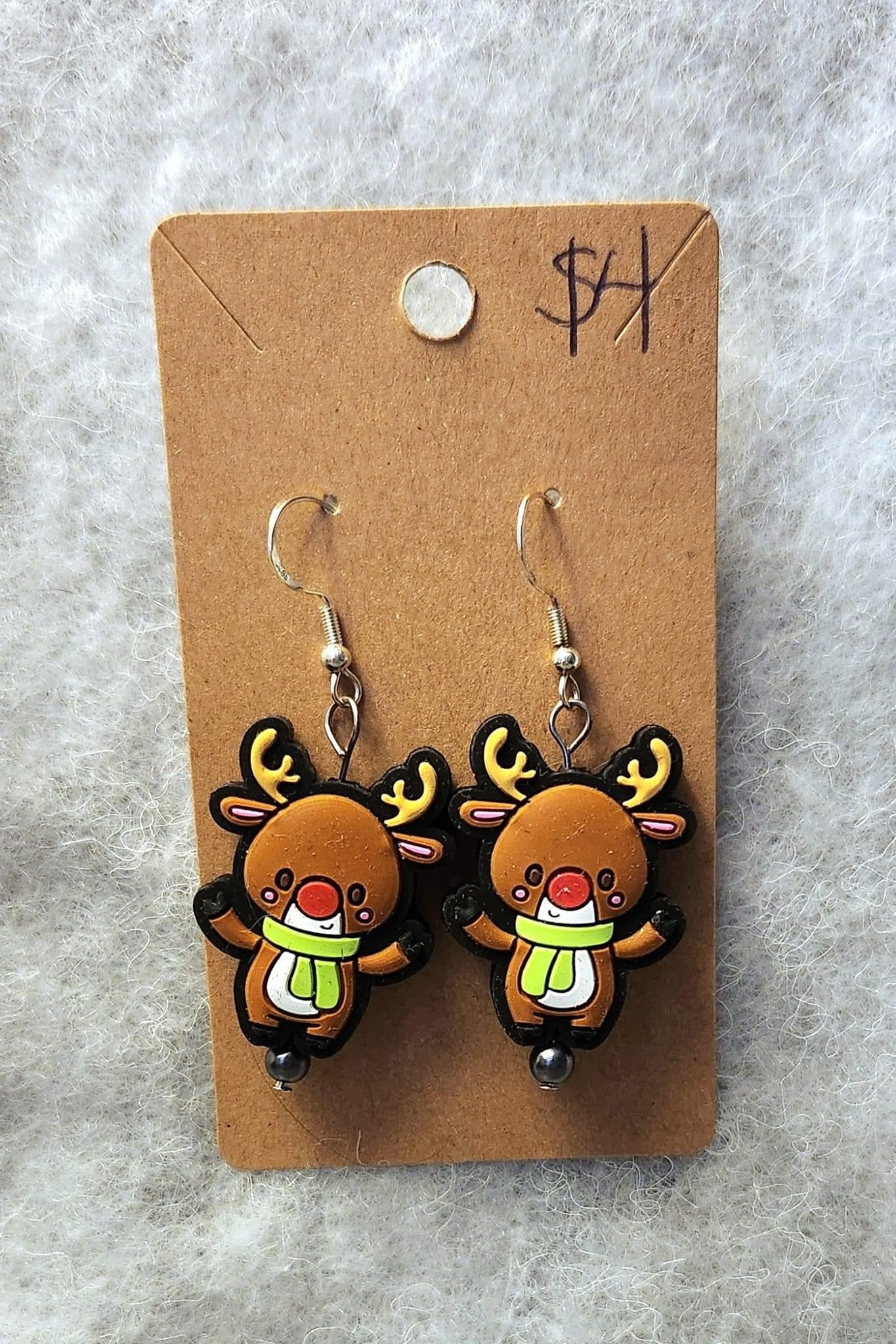 Christmas earrings