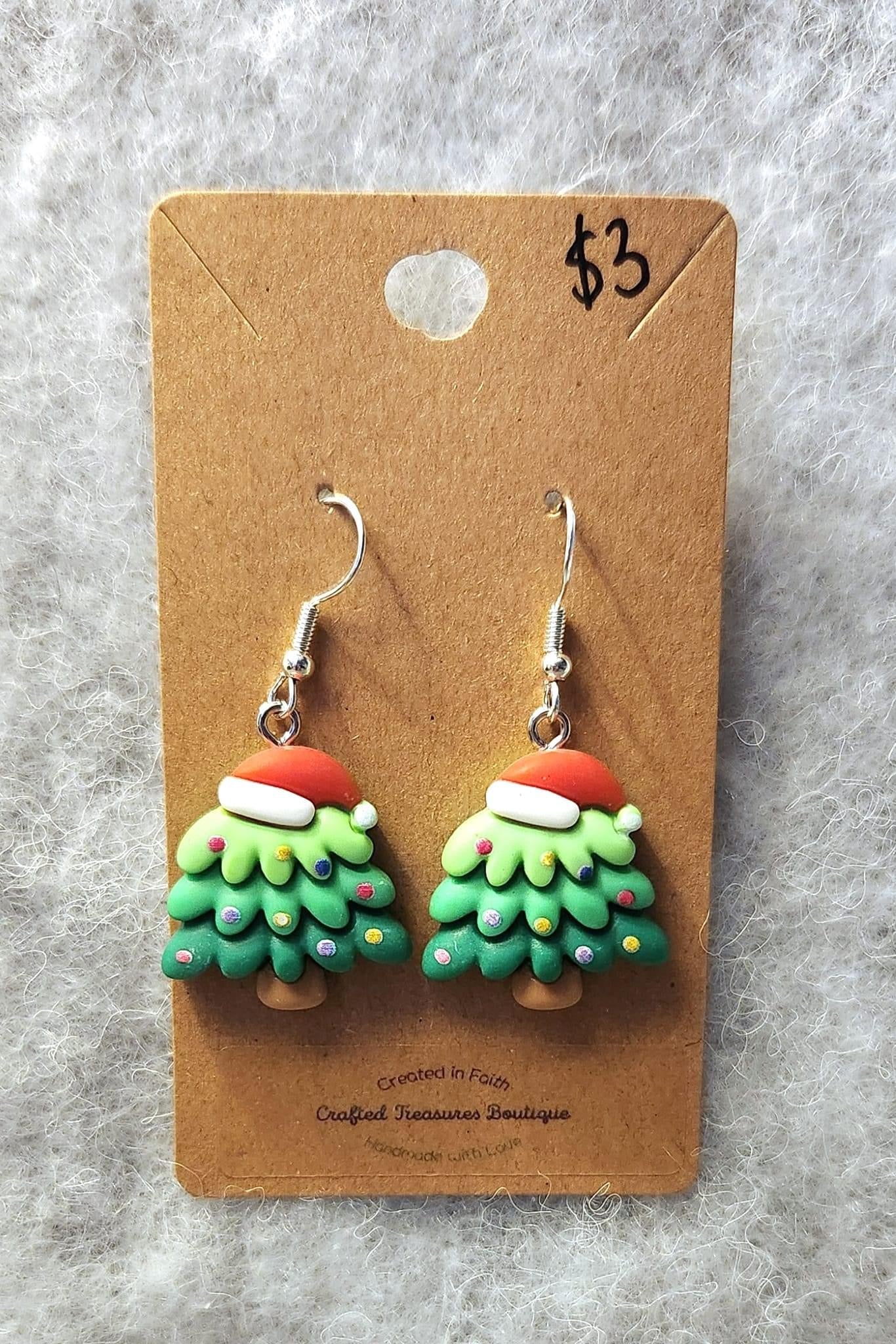 Christmas earrings
