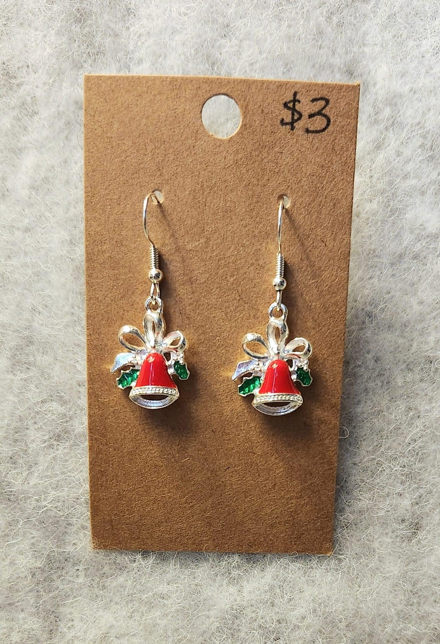 Christmas earrings