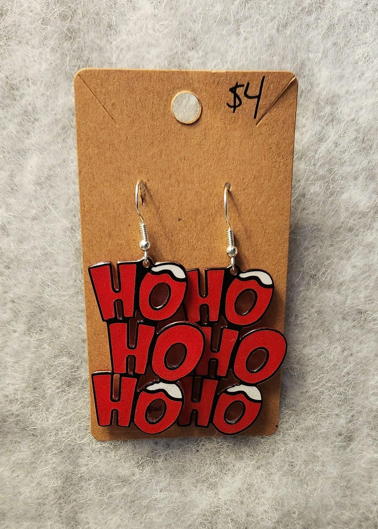 Christmas earrings
