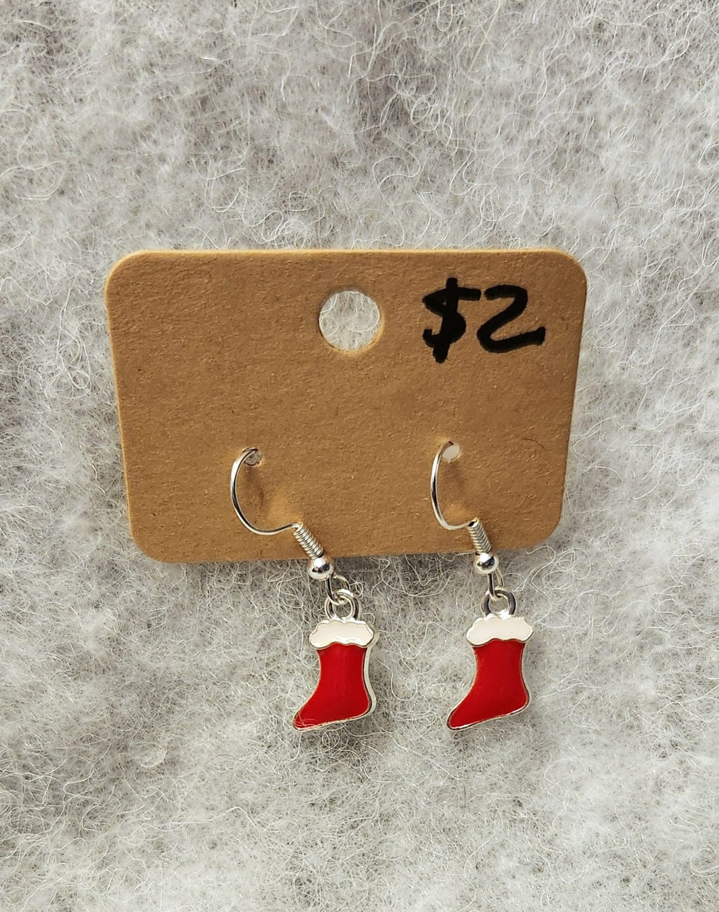 Christmas earrings