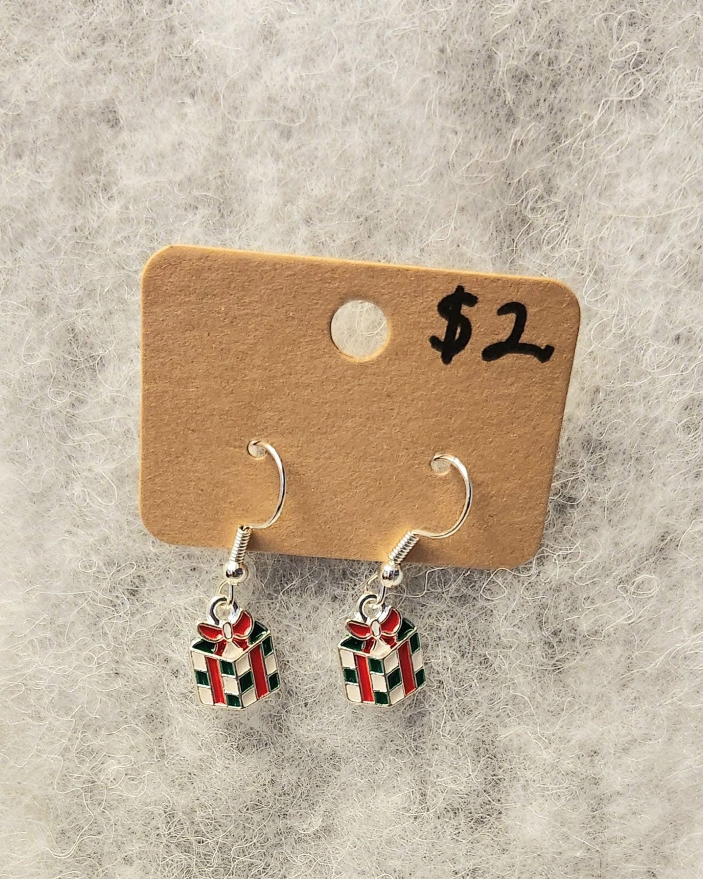 Christmas earrings