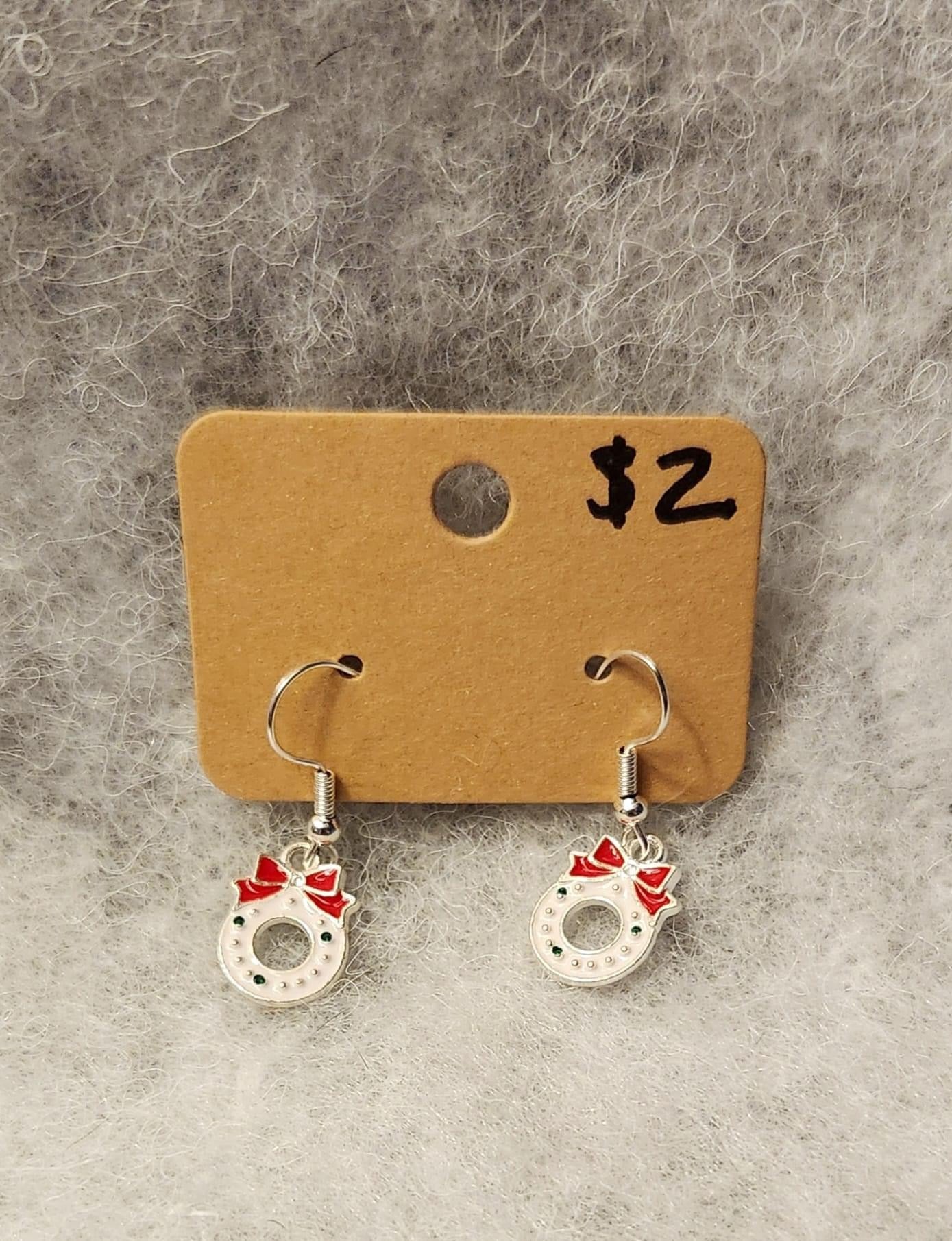 Christmas earrings
