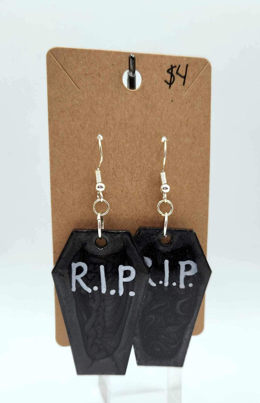 Coffin Earrings