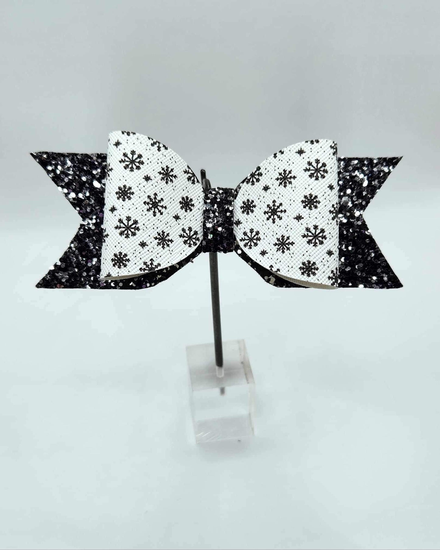 Hair Bows-leather