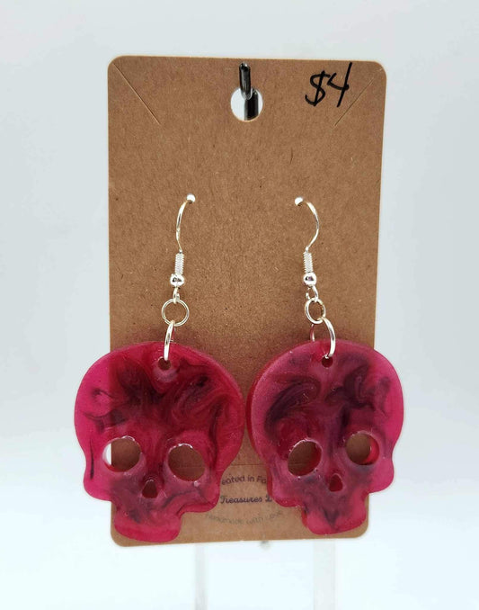 Skull earrings