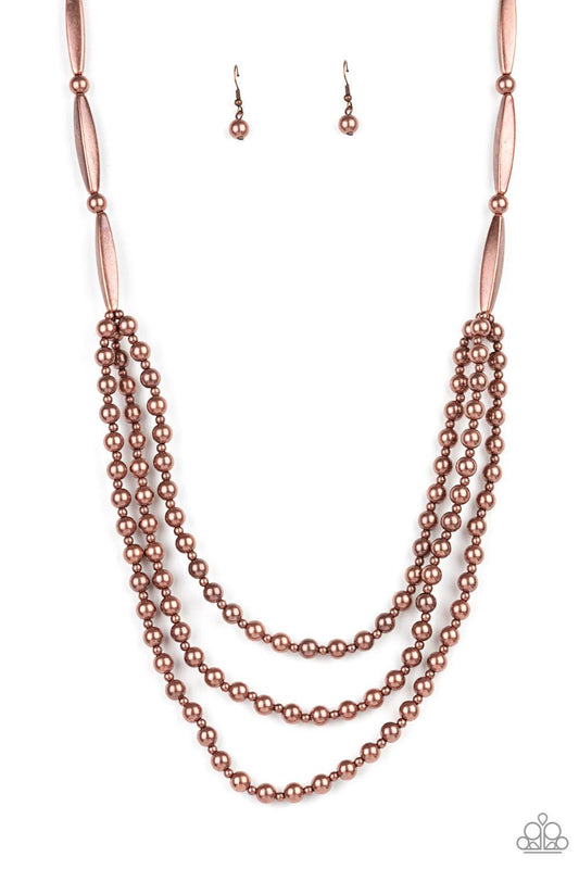 Beaded Beacon - Copper-Necklaces-Mystic Vibes Jewelry